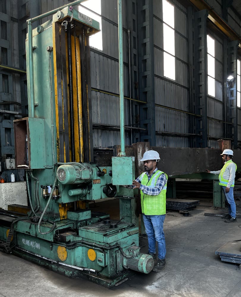End face milling machine